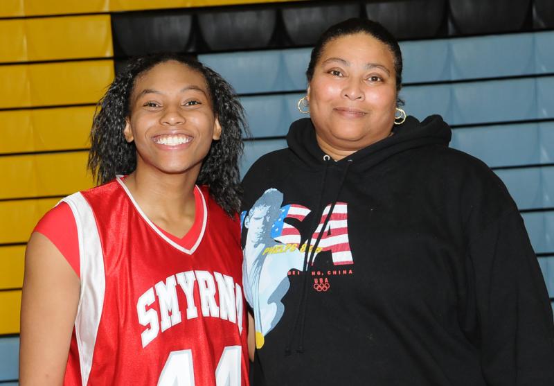 Betnijah Laney and Yolanda Laney in 2011 in the Cape gym. DAVE FREDERICK PHOTO